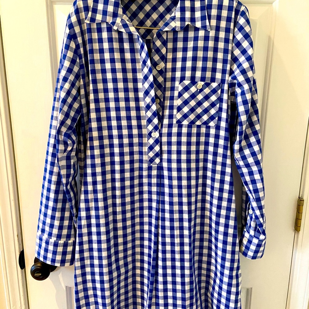 Kayce Hughes Gingham print dress